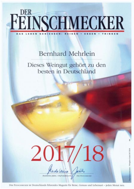 Feinschmecker Weinführer 2017 2018 Wein Rheingau Riesling